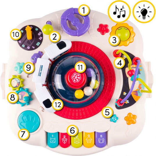 MalPlay MalPlay Baby Aktivitätstabelle mit Musik und Sounds