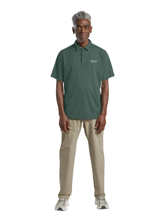 Short Sleeve Polo Shirt Green