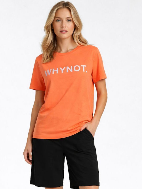 T-shirt Πορτοκαλι