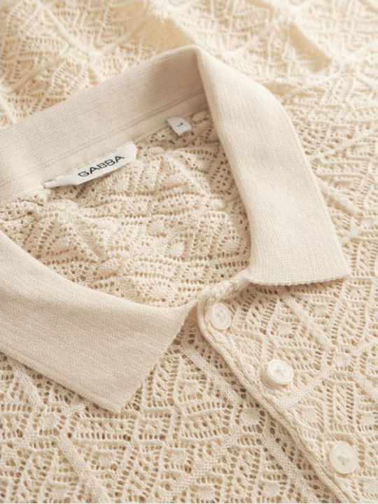 Polo Μπλούζα Κοντομάνικη Beige