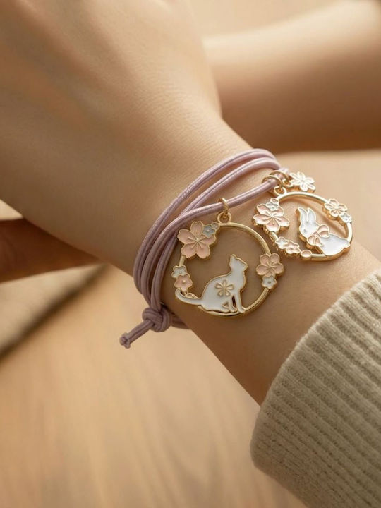 Yuko.B Set Kinderarmbänder mit Schmetterling