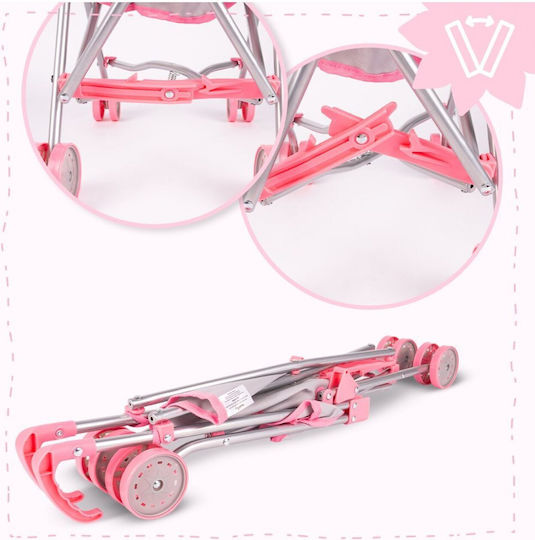 MalPlay Puppen Kinderwagen Für 3+ Jahre