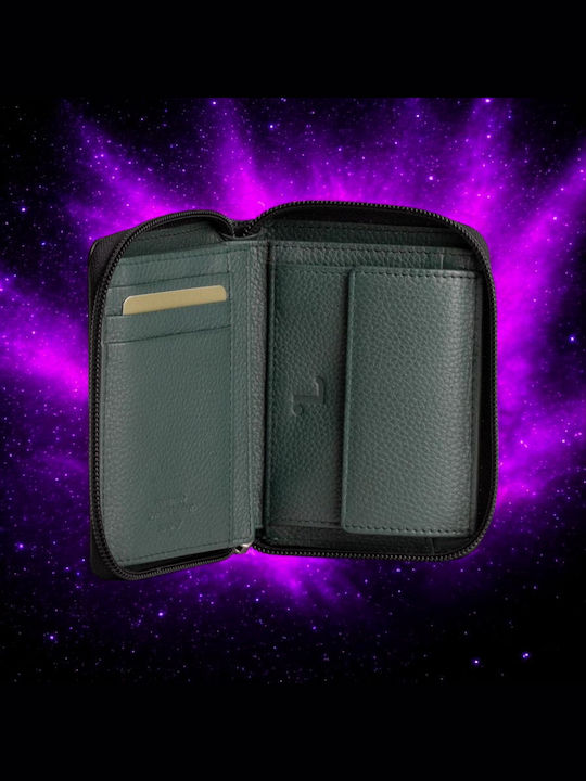 Neptune Herrenbrieftasche Leder Schwarz
