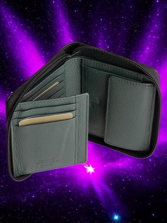 Neptune Herrenbrieftasche Leder Schwarz