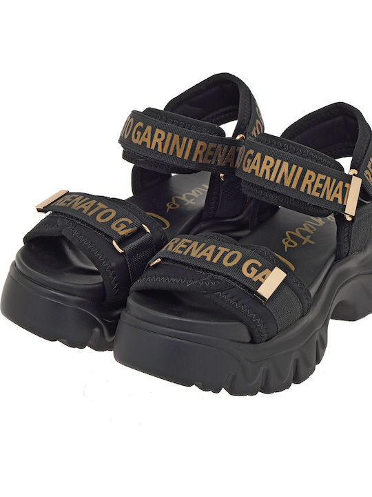 Дамски Сандали Flatforms Черни
