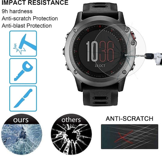 Tempered Glass pentru Garmin Fenix 3 1buc CA4126