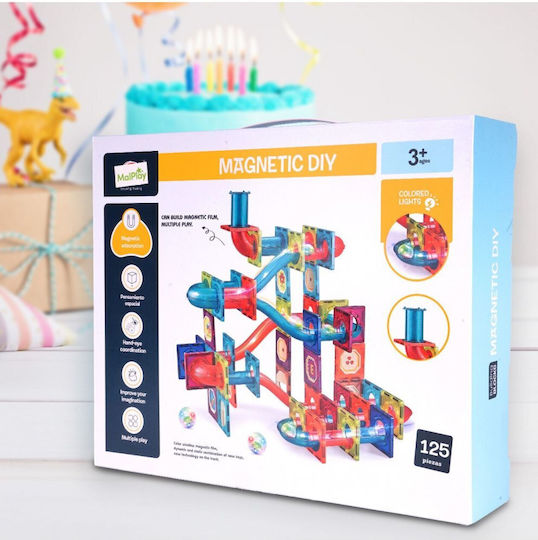 MalPlay Magnetisches Bau- und Konstruktionsspielzeug