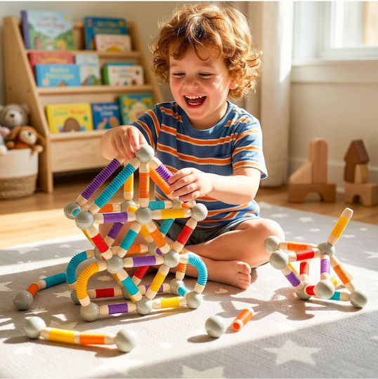 MalPlay Magnetisches Spielzeug Bau- und Konstruktionsspielzeug Für Kinder Ab 3 Jahren