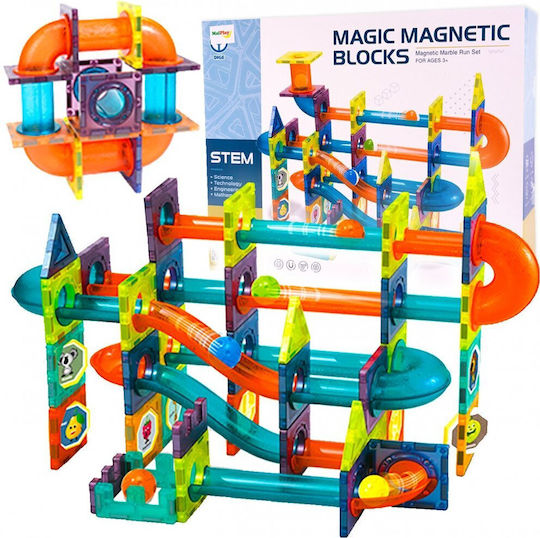 MalPlay Jucărie Magnetică de Construcție pentru Copii de 3+ Ani