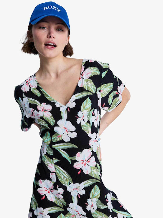 Sommer Mini Blumen Kleid