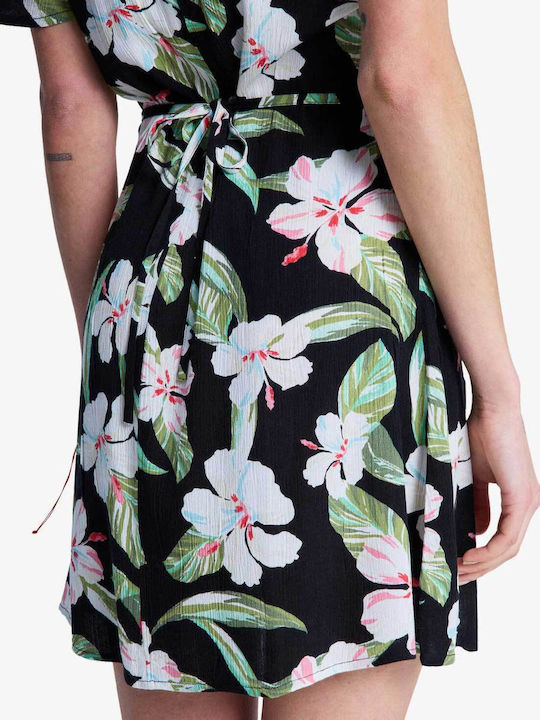 Sommer Mini Blumen Kleid