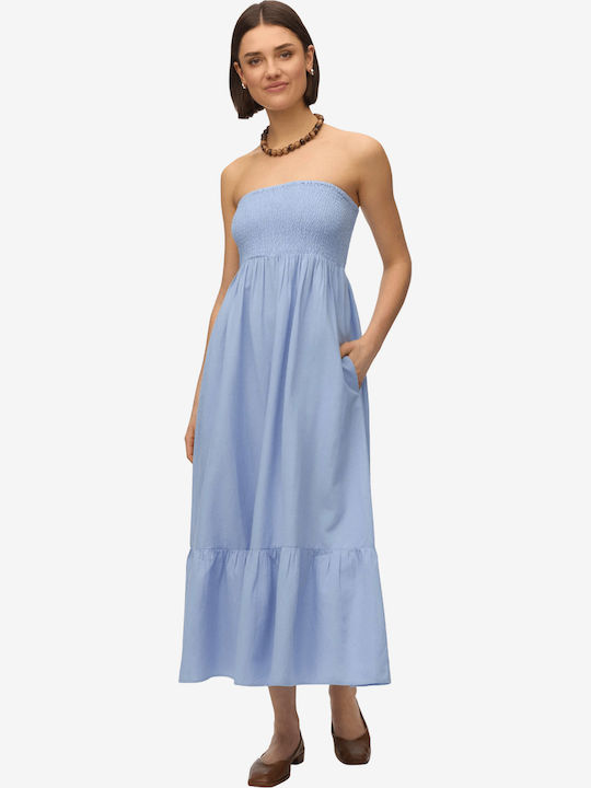 Summer Maxi Dress Light Blue