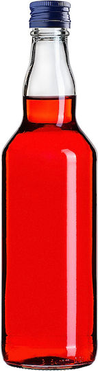 Glass Bottle 500ml Navy Blue Cap 1 Pc