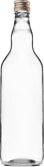 Glass Bottle 700ml Golden Cap 10 Pcs