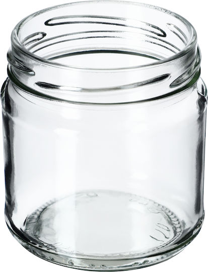 Kadax Βαζάκι Γυάλινο με Καπάκι 200ml (10τμχ)