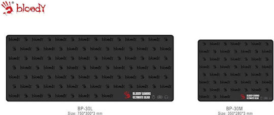 A4tech Bloody Bp-30l Mauspad Gaming Schwarz 750 X 300 X 3mm