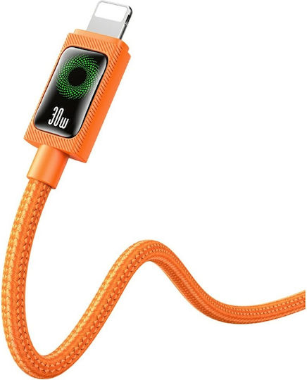 Usams Regular la Cablu Lightning 30W Portocaliu 1.2m (SJ774USB02)