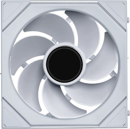 Lian Li Uni Fan SL-INF Wireless Reverse Blade Case Fan 140mm (1700rpm) with ARGB Lighting and 4-Pin PWM Connection White