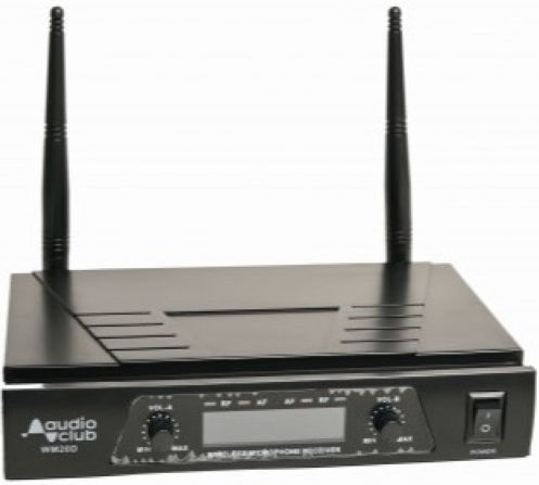 Audio Club WM20D Set Wireless Microphone Handmade for Vocals