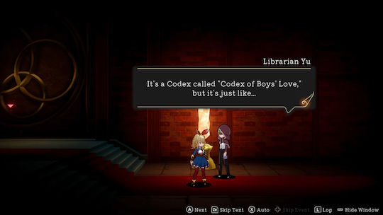 Ariana and the Elder Codex Switch Game