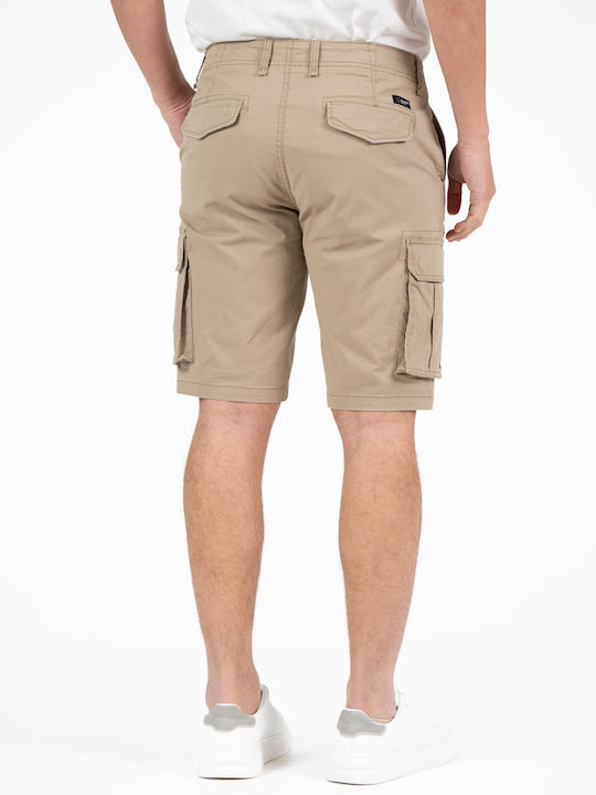 Ανδρική Βερμούδα Cargo Beige