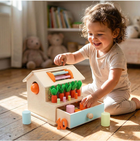 MalPlay Montessori Εκπαιδευτικό Παιχνίδι Γράμματα & Αριθμοί από Ξύλο για 3+ Ετών 113920