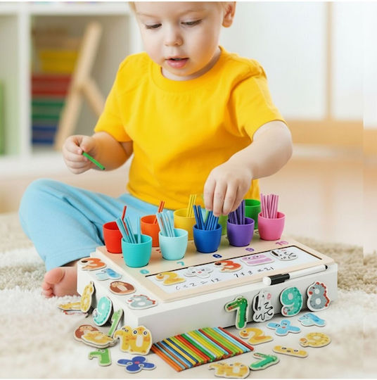 MalPlay Montessori Εκπαιδευτικό Παιχνίδι Γράμματα & Αριθμοί από Ξύλο 113916