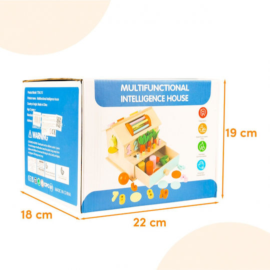 MalPlay Montessori Εκπαιδευτικό Παιχνίδι Γράμματα & Αριθμοί από Ξύλο για 3+ Ετών 113920