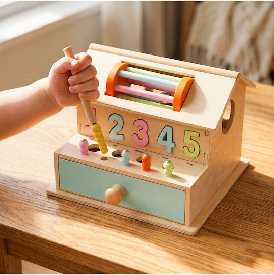 MalPlay Montessori Εκπαιδευτικό Παιχνίδι Γράμματα & Αριθμοί από Ξύλο για 3+ Ετών 113920