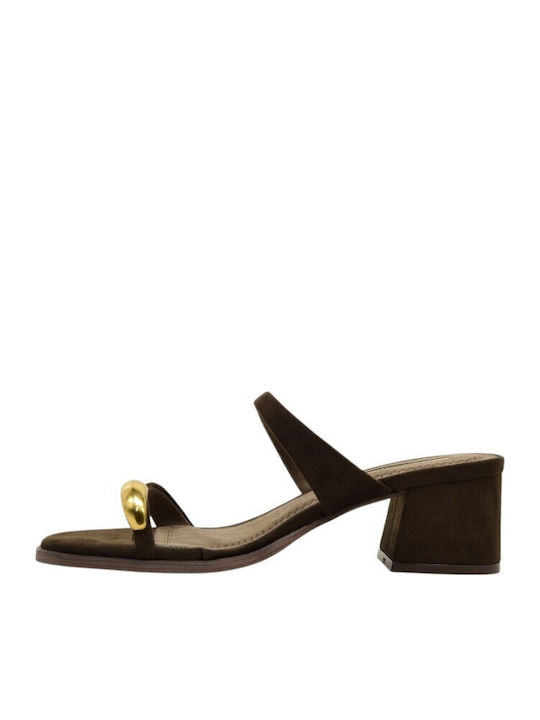 Damen Sandalen Braun
