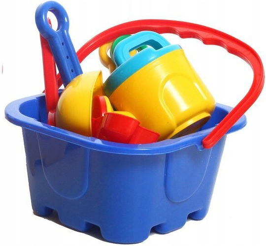 Set De Nisip 10 Accesorii Albastre