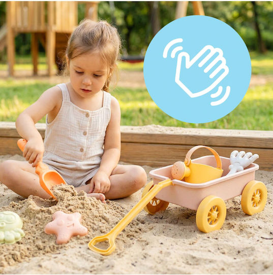 Malplay Pastel Pink Sand Play Set Cart Included Specific Accessories