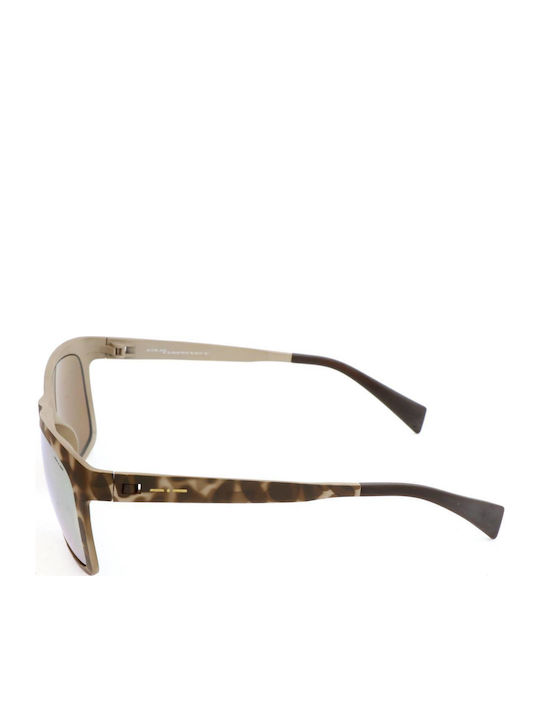 Italia Independent Damen Sonnenbrille mit Braun Kunststoff Gestell 0111.145.000