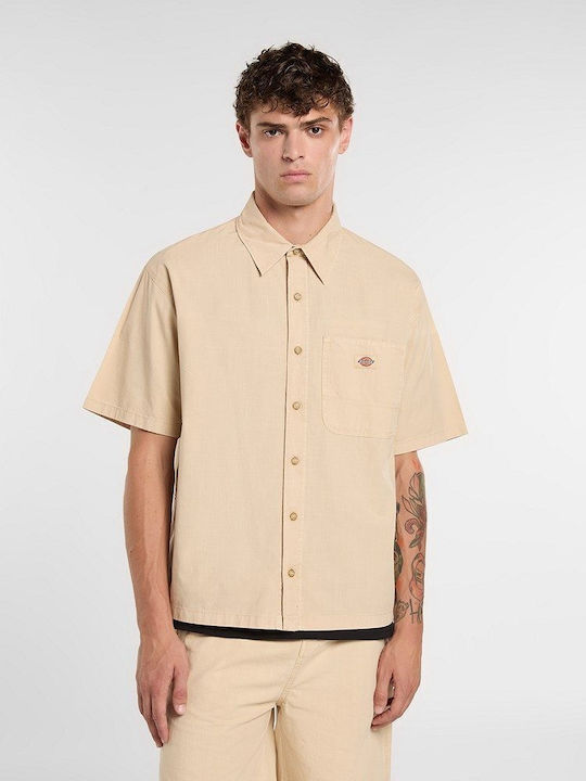 Shirt Short Sleeve Shirt Wood Ash
