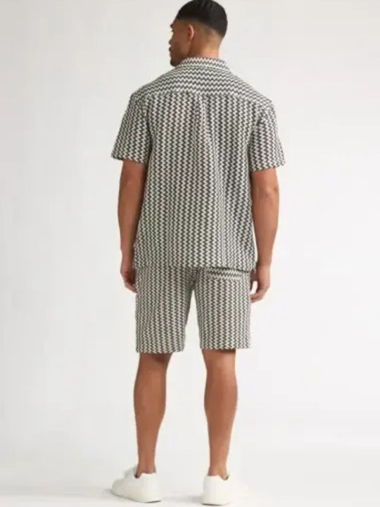 Κοντομάνικο Πουκάμισο σε Κανονική Γραμμή Off White