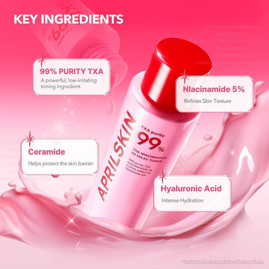 Aprilskin Lotion Τόνωσης Προσώπου 150ml