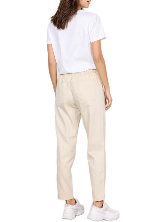 Soya Concept Soya Concept Damenhose mit Gummiband Beige Soya Concept Soya Concept Damenhose mit Gummiband Beige