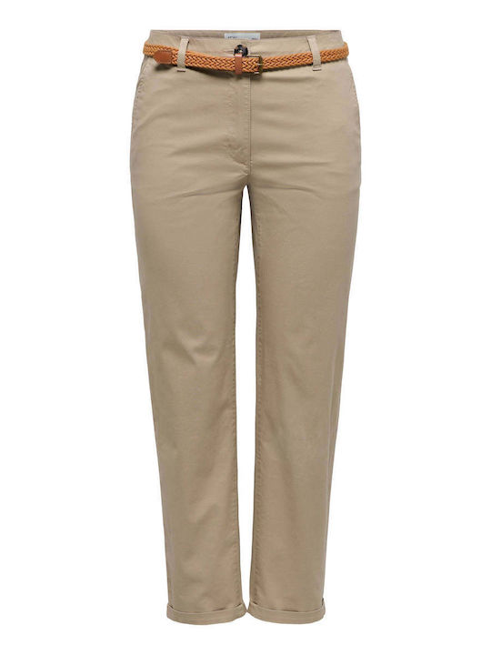 Damen Chino Hose Weiß