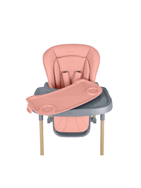 Kikka Boo Olive 2 Klappbarer Baby Hochstuhl Rosa