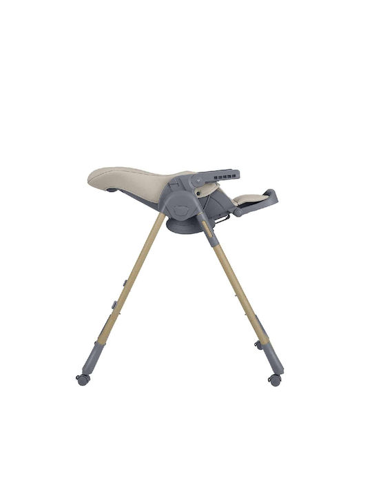 Kikka Boo Olive 2 Αναδιπλούμενο Καρεκλάκι Φαγητού Beige