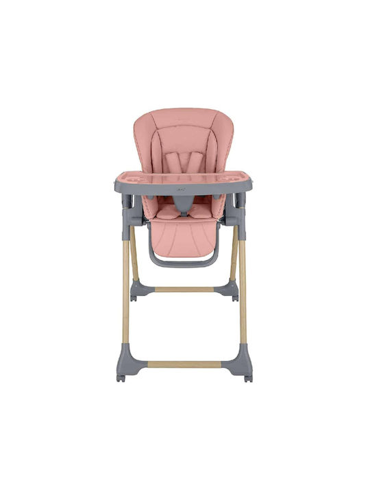 Kikka Boo Olive 2 Klappbarer Baby Hochstuhl Rosa