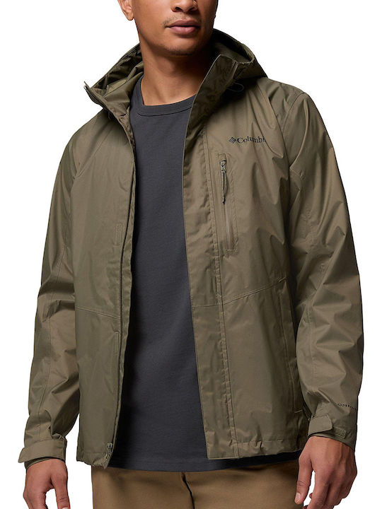 Pouring Adventure Iii Jacket Waterproof and Windproof Khaki