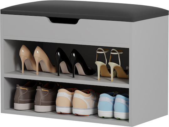 Romir Wooden Shoe Organizer Gray 60x30x44cm