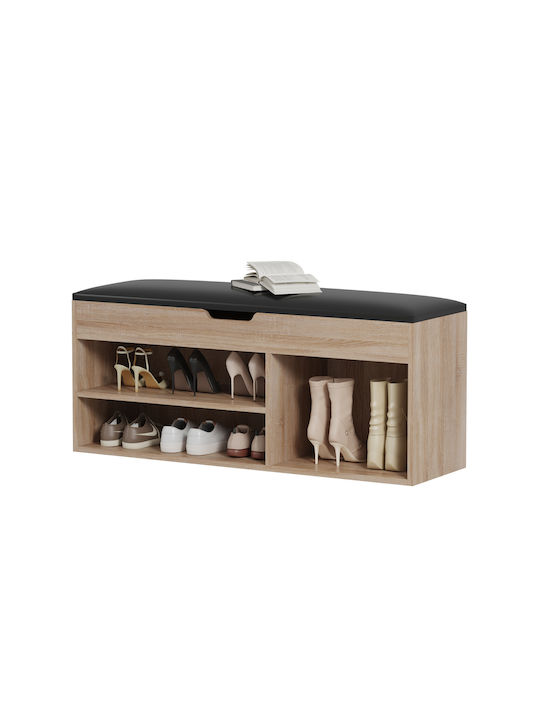 Romir Wooden Shoe Organizer Beige 100x30x44cm