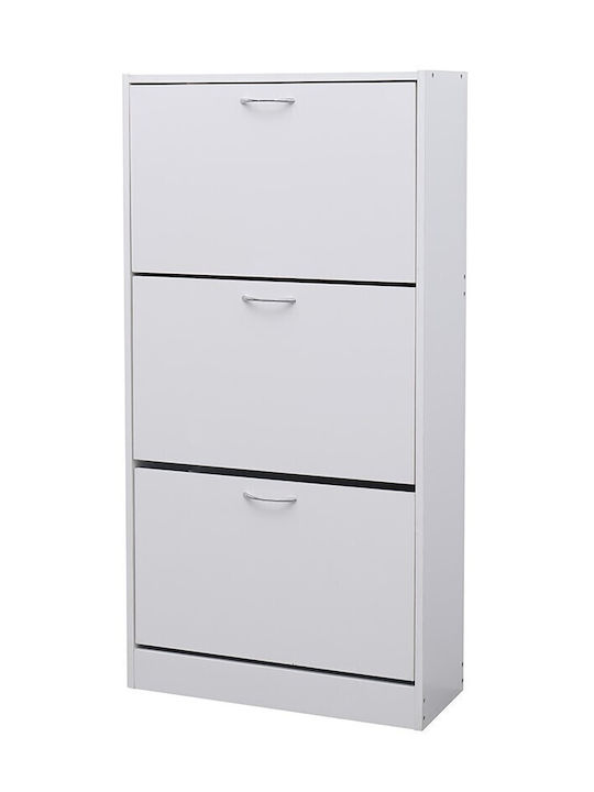 Holz Schuhschrank Cynthia 3d 60x24x118cm