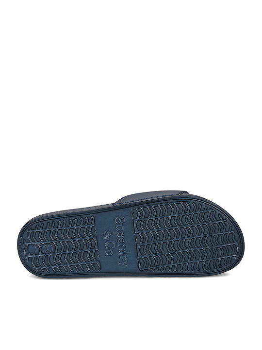 Men's Slides Blue