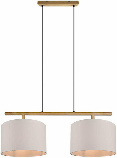 Trio Lighting Korba Κρεμαστό Φωτιστικό Μπεζ 105x40x150εκ. Trio Lighting Korba Κρεμαστό Φωτιστικό Μπεζ 105x40x150εκ.