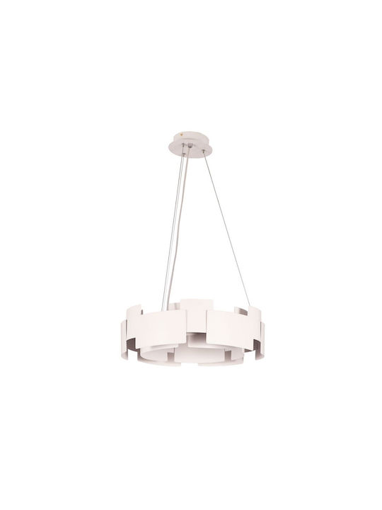 Eko Light Torino Κρεμαστό Φωτιστικό Λευκό LED