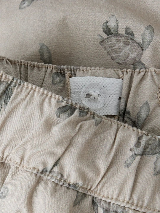 Lil' Atelier Oxford Παιδικό Μαγιό Βερμούδα / Σορτς Oxford Tan