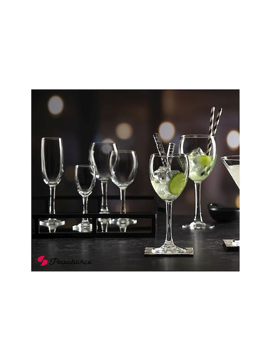 Pasabahce Imperial Set Glasses for White Wine Made of Glass Goblets 198ml 3 Pieces